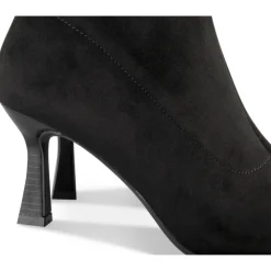 Bottes NOIR Femme Motif Uni Fermeture éclair