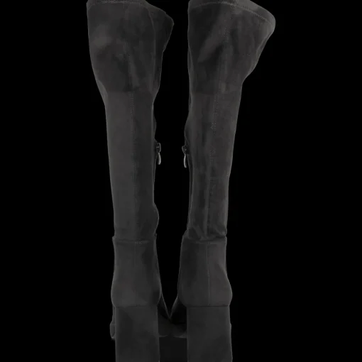 Bottes NOIR Femme Motif Uni Fermeture éclair