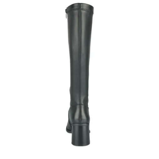 Bottes NOIR Femme Motif Uni Fermeture éclair