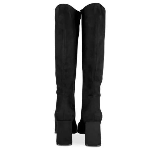 Bottes NOIR Femme Motif Uni Fermeture éclair