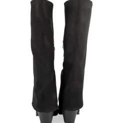 Bottes NOIR Femme Motif Uni Fermeture éclair