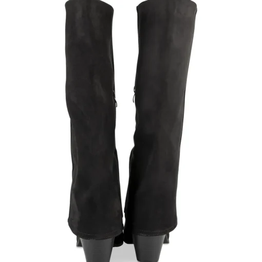 Bottes NOIR Femme Motif Uni Fermeture éclair