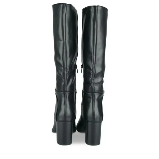 Bottes NOIR Femme Motif Uni Fermeture éclair