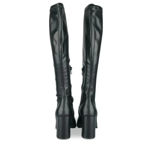 Bottes NOIR Femme Motif Uni Fermeture éclair