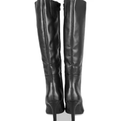Bottes NOIR Femme Motif Uni Fermeture éclair