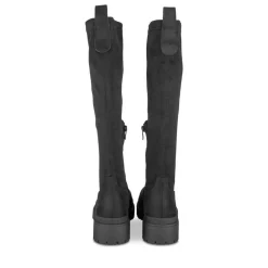Bottes NOIR Femme Motif Uni Fermeture éclair