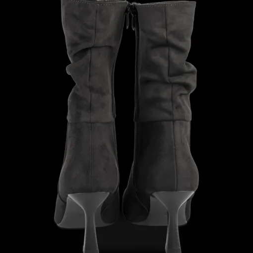 Bottes NOIR Femme Motif Uni Fermeture éclair