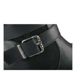 Bottes NOIR Femme Motif Uni Fermeture éclair