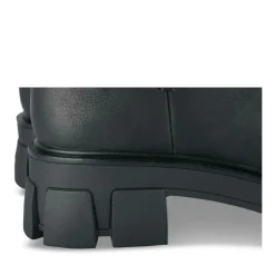 Bottes NOIR Femme Motif Uni Fermeture éclair