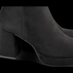 Bottes NOIR Femme Motif Uni Fermeture éclair