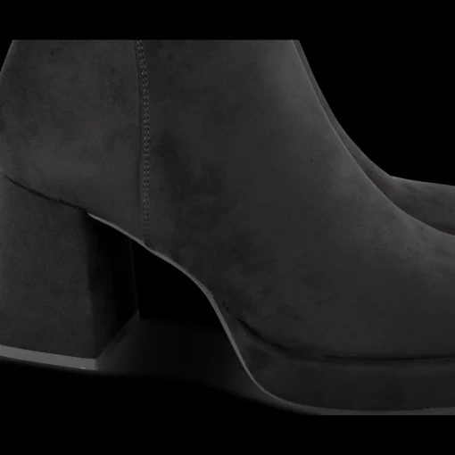 Bottes NOIR Femme Motif Uni Fermeture éclair