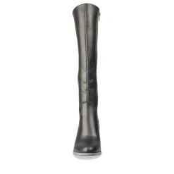 Bottes NOIR Femme Motif Uni Fermeture éclair