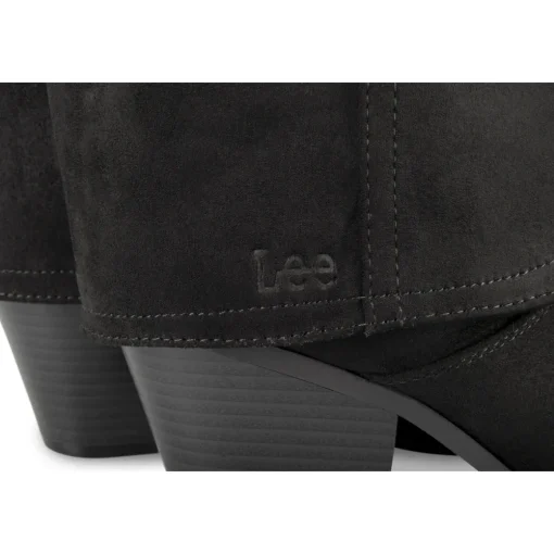 Bottes NOIR Femme Motif Uni Fermeture éclair