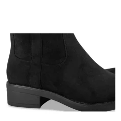 Bottes NOIR Femme Motif Uni Fermeture éclair