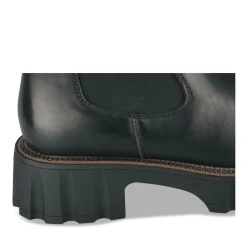 Bottes NOIR Femme Motif Uni Fermeture éclair
