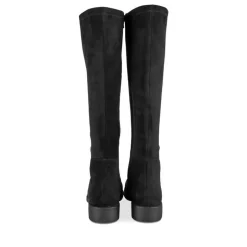 Bottes NOIR Femme Motif Uni Fermeture éclair