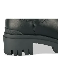 Bottes NOIR Femme Motif Uni A Enfiler