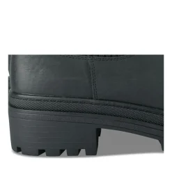 Bottes NOIR Femme Motif Uni A Enfiler