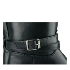 Bottes NOIR Femme Motif Uni Fermeture éclair