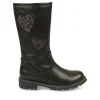 Bottes NOIR Fille Fermeture éclair