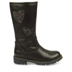 Bottes NOIR Fille Fermeture éclair
