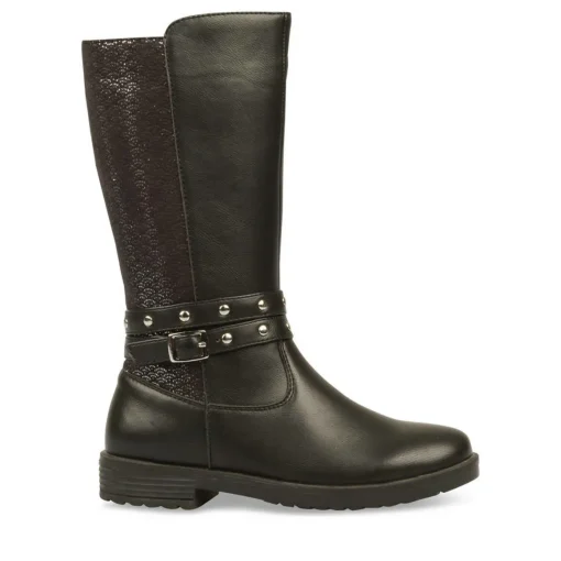 Bottes NOIR Fille Fermeture éclair