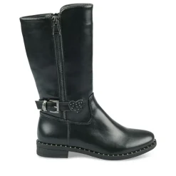Bottes NOIR Fille Fermeture éclair