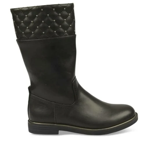 Bottes NOIR Fille Fermeture éclair
