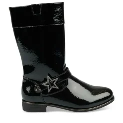Bottes NOIR Fille Fermeture éclair