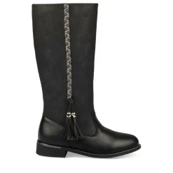 Bottes NOIR Fille Fermeture éclair