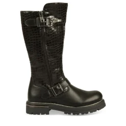 Bottes NOIR Fille Fermeture éclair