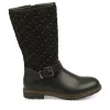 Bottes NOIR Fille Fermeture éclair