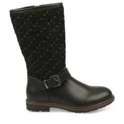 Bottes NOIR Fille Fermeture éclair