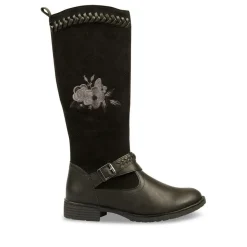 Bottes NOIR Fille Fermeture éclair