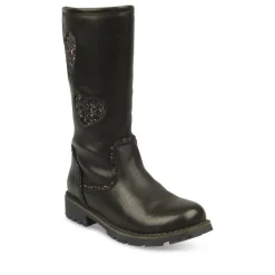 Bottes NOIR Fille Fermeture éclair
