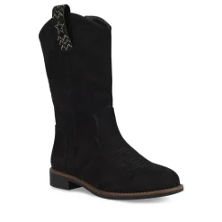 Bottes NOIR Fille Fermeture éclair