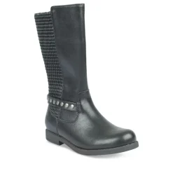 Bottes NOIR Fille Fermeture éclair