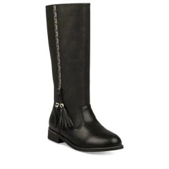 Bottes NOIR Fille Fermeture éclair