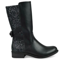 Bottes NOIR Fille Fermeture éclair