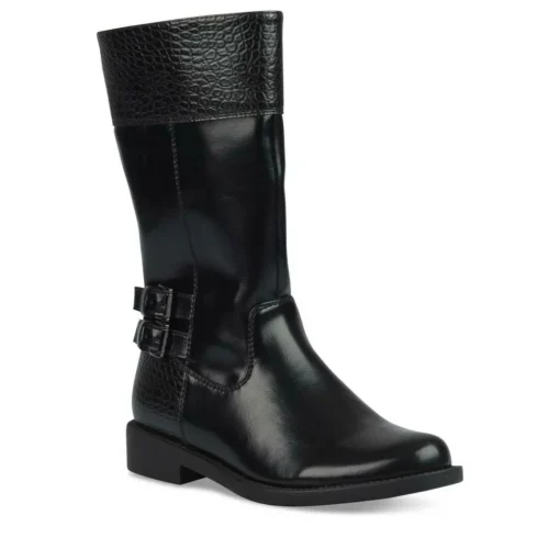 Bottes NOIR Fille Fermeture éclair