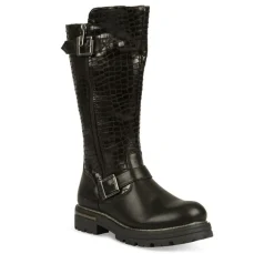 Bottes NOIR Fille Fermeture éclair