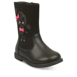 Bottes NOIR Fille Fermeture éclair