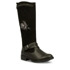 Bottes NOIR Fille Fermeture éclair
