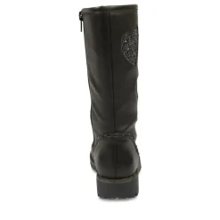Bottes NOIR Fille Fermeture éclair