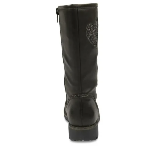 Bottes NOIR Fille Fermeture éclair