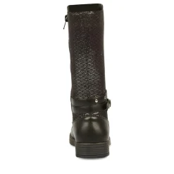 Bottes NOIR Fille Fermeture éclair