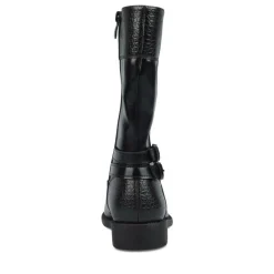 Bottes NOIR Fille Fermeture éclair