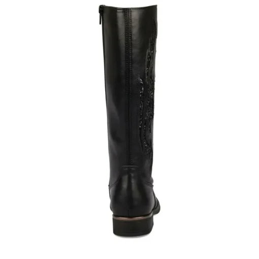 Bottes NOIR Fille Fermeture éclair