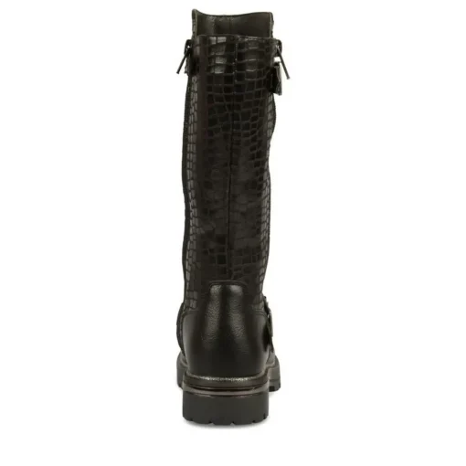 Bottes NOIR Fille Fermeture éclair