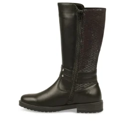 Bottes NOIR Fille Fermeture éclair
